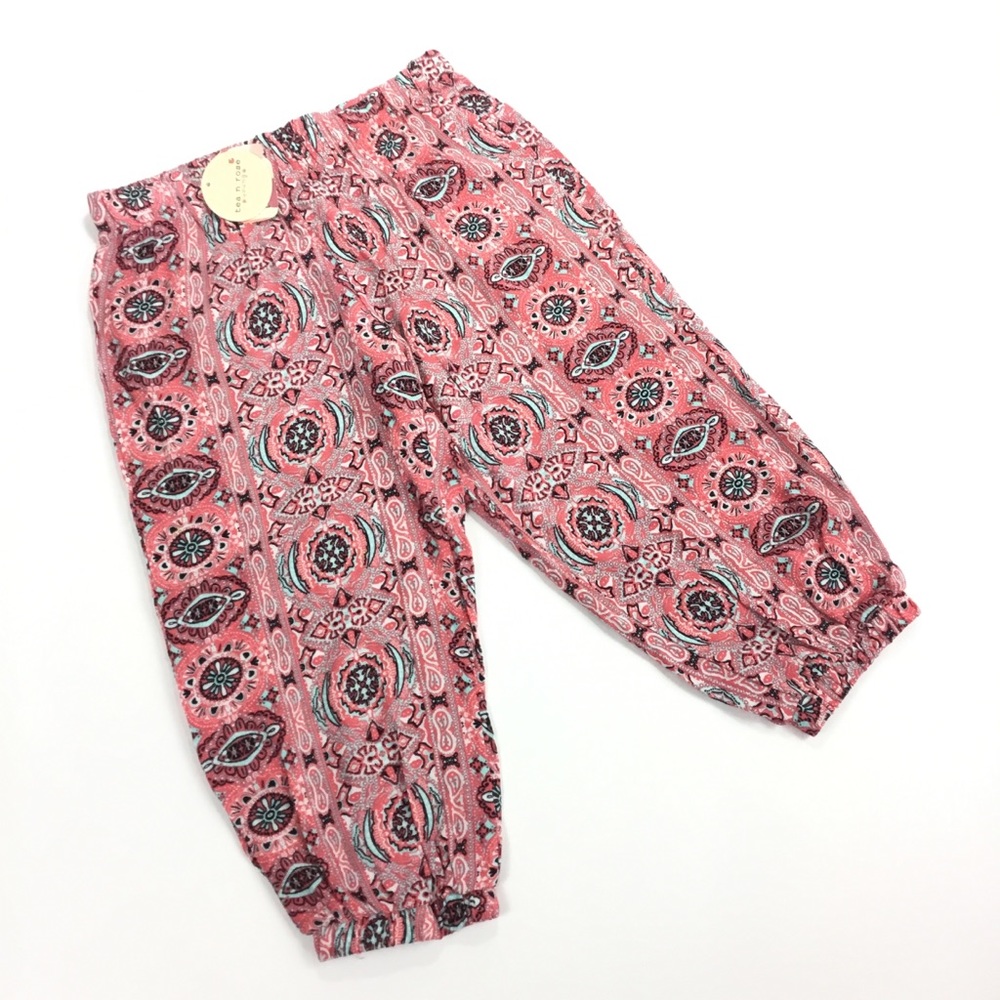 NWT Tea N Rose Girl’s Boho Pants/Shorts Sz L